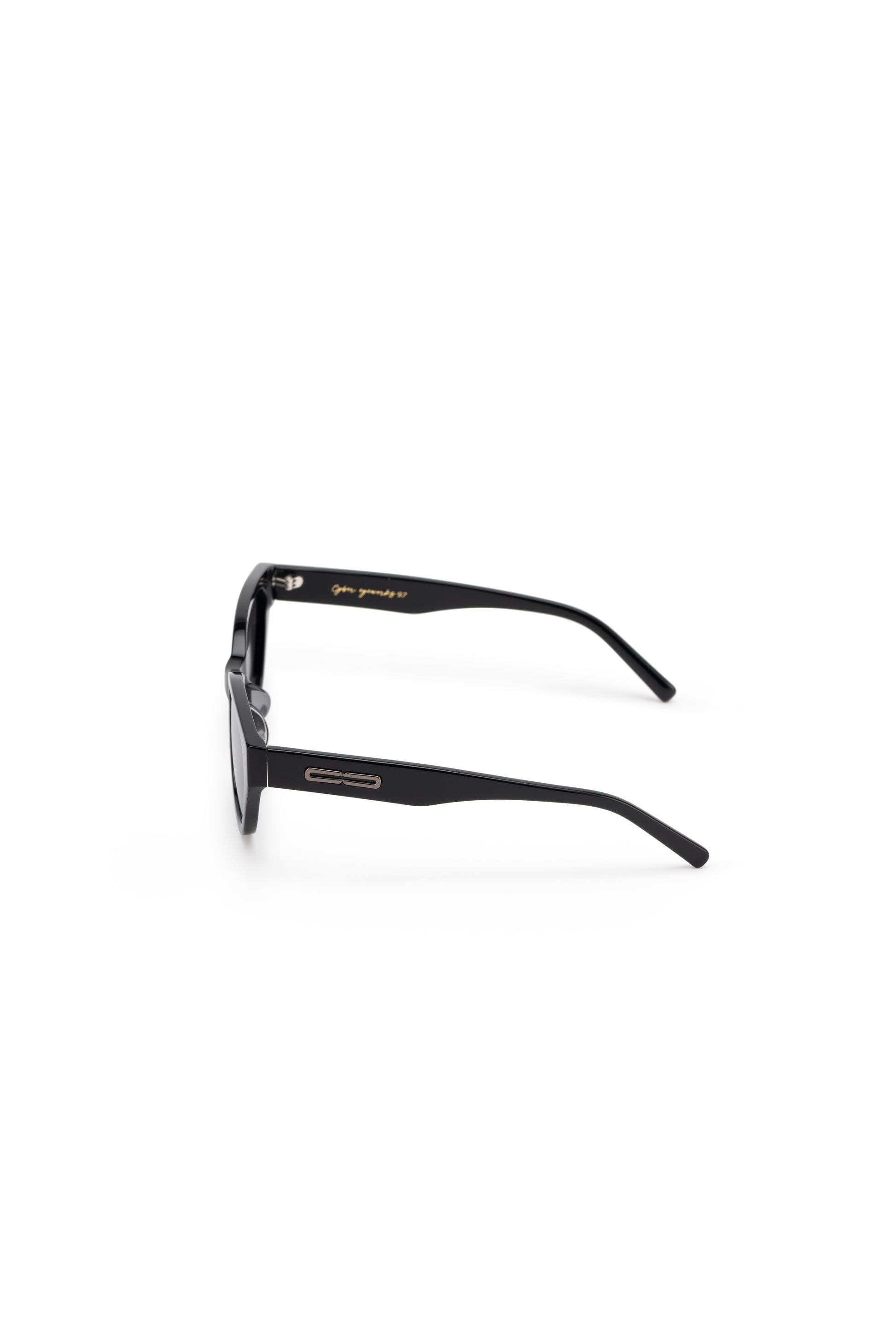 Maya in Black - Black Lens with black lenses