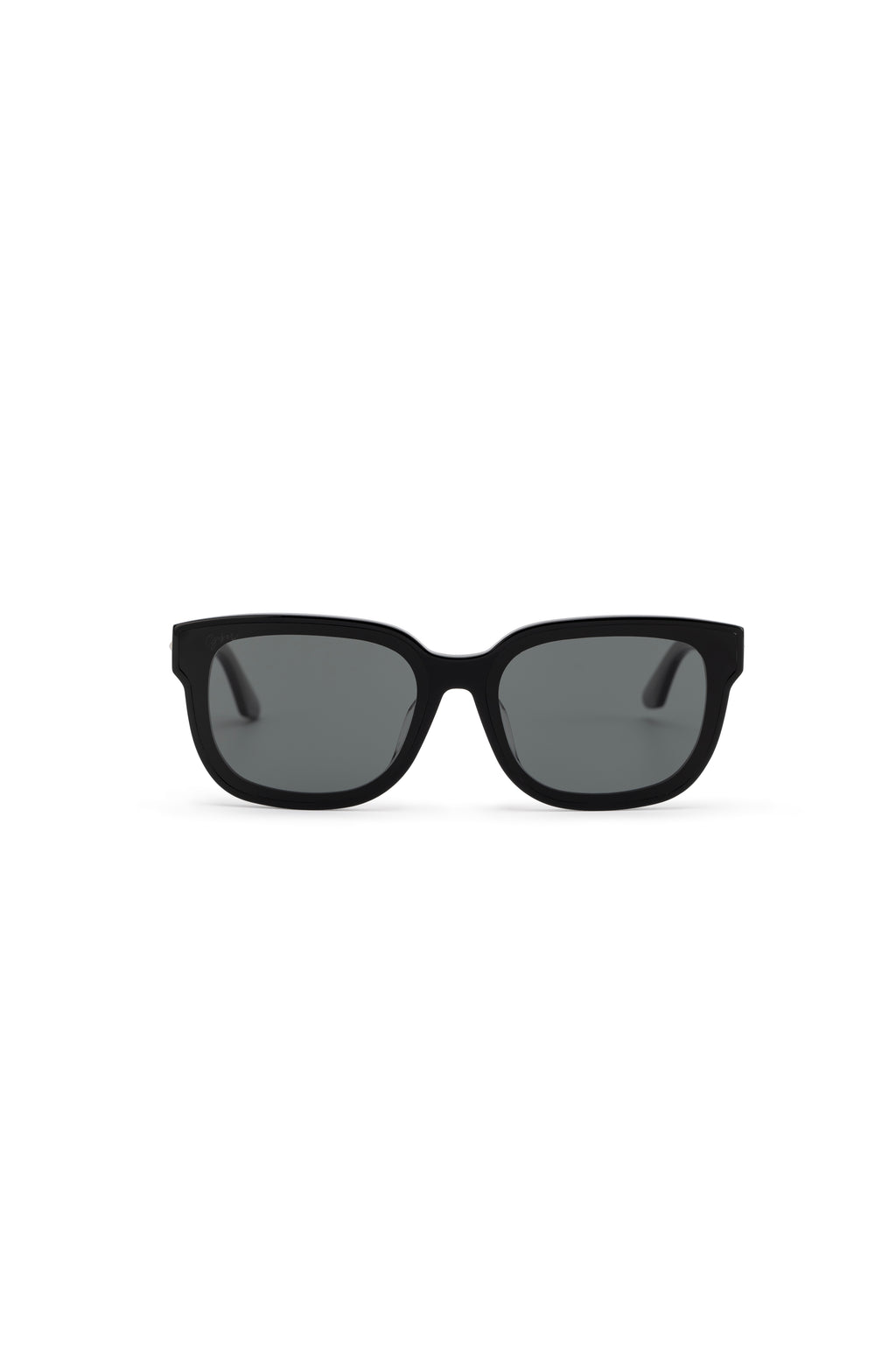 Women with hijab in stylish asian fitting Korean Style Unisex Mens sunglasses. A pair of square-shaped, Cat-eye sunglasses with a full plastic frame, Metal temples.Womens Asian fitting Sunglasses. Han in Transparent Grey 