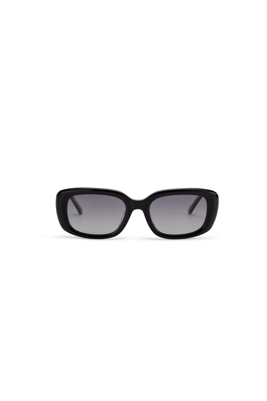 Women with hijab in stylish asian fitting Korean Style Unisex sunglasses. A pair of square-shaped, Cat-eye retro sunglasses with a full plastic frame, .Womens Asian fitting Sunglasses. Icon in Havana - Gradient Lens 