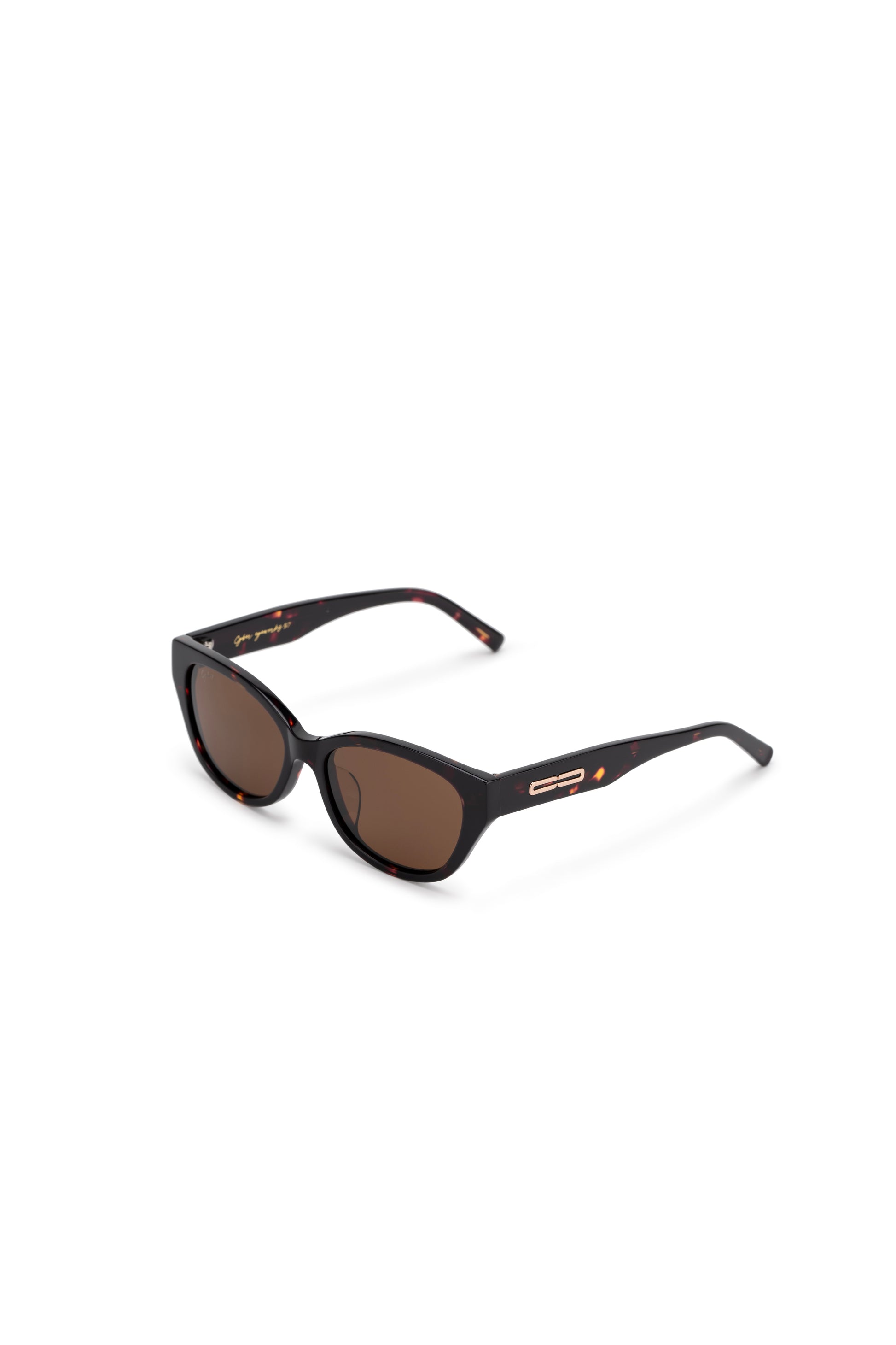 Womens Sunglasses Asian Fit. Tortoise - Brown Lens